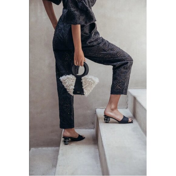 💕CULT GAIA💕 Tao Grid Sandals ~ Black EU 41 - Picture 5 of 16